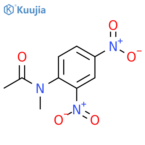 Acetamide, N-(2,4-dinitrophenyl)-N-methyl- structure