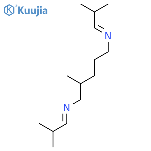 1,5-Pentanediamine,2-methyl-N1,N5-bis(2-methylpropylidene)- structure