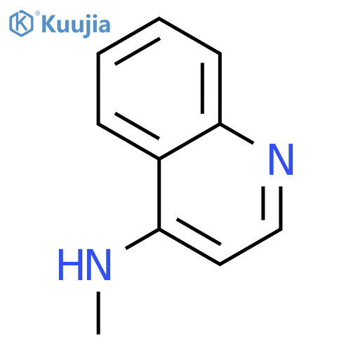 4-Quinolinamine, N-methyl- structure