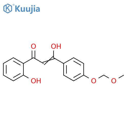 2-Propen-1-one,3-hydroxy-1-(2-hydroxyphenyl)-3-[4-(methoxymethoxy)phenyl]- structure