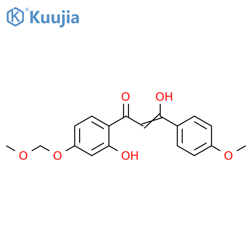 2-Propen-1-one,3-hydroxy-1-[2-hydroxy-4-(methoxymethoxy)phenyl]-3-(4-methoxyphenyl)- structure
