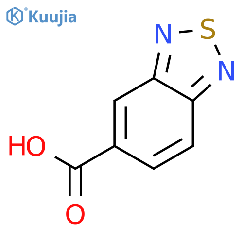 2,1,3-benzothiadiazole-5-carboxylic acid structure