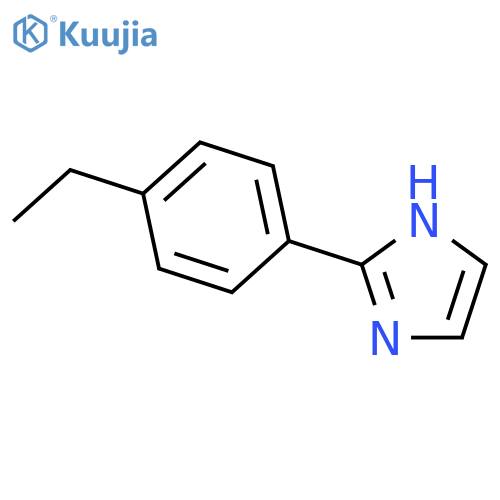 1H-Imidazole,2-(4-ethylphenyl)- structure