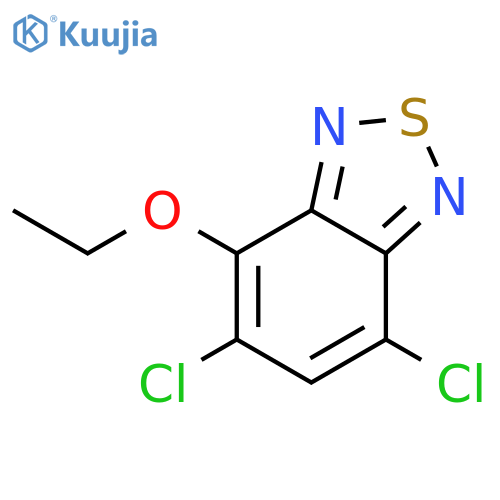 2,1,3-Benzothiadiazole, 5,7-dichloro-4-ethoxy- structure