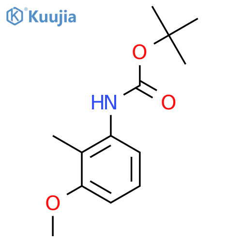 tert-Butyl (3-methoxy-2-methylphenyl)carbamate structure