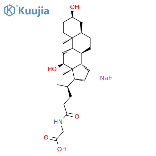 Glycodeoxycholic Acid Sodium Salt structure