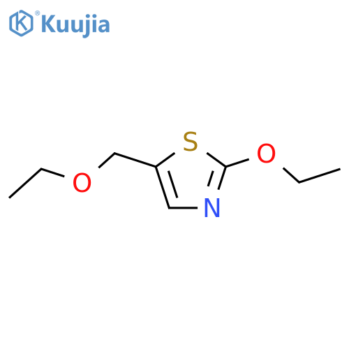 2-Ethoxy-5-(ethoxymethyl)thiazole structure