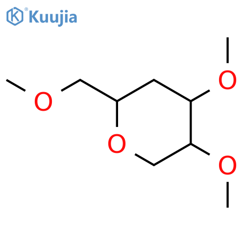 2H-Pyran,tetrahydro-4,5-dimethoxy-2-(methoxymethyl)- (9CI) structure