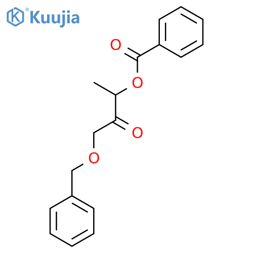 2-Butanone, 3-(benzoyloxy)-1-(phenylmethoxy)-, (3S)- structure