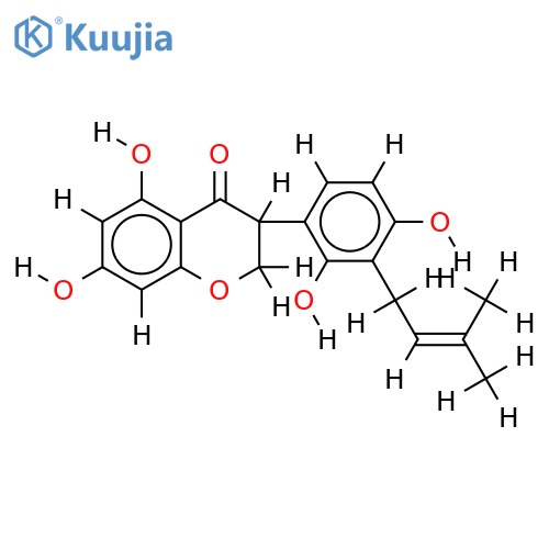 (+)-form-Dihydrolicoisoflavone A structure