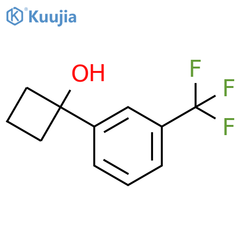 1-(3-Trifluoromethylphenyl)cyclobutanol structure