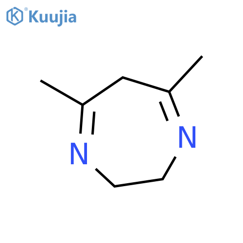2H-1,4-Diazepine, 3,6-dihydro-5,7-dimethyl- structure