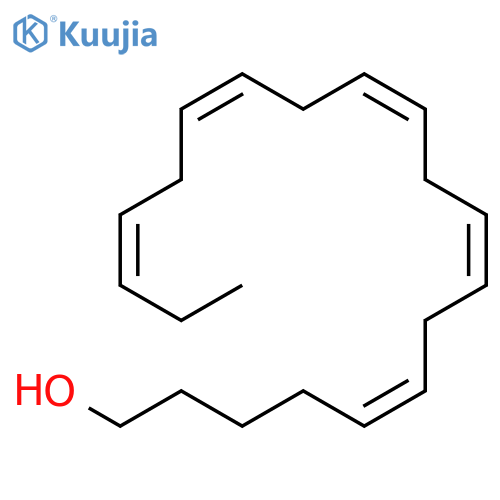 (all-Z)-5,8,11,14,17-Eicosapentaen-1-ol structure