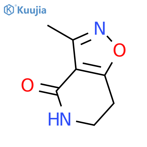 Isoxazolo[4,5-c]pyridin-4(5H)-one,6,7-dihydro-3-methyl- structure