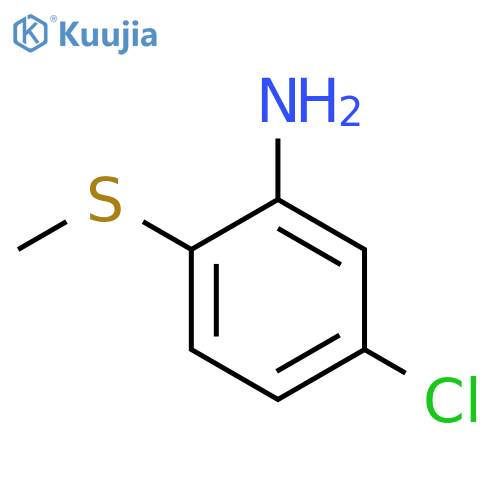 5-Chloro-2-(methylthio)aniline structure
