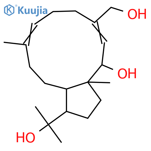 3,7-Dolabelladiene-2,16,18-triol; (2β,3Z,7E)-form structure