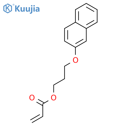 3-(Naphthalen-2-yloxy)propyl acrylate structure