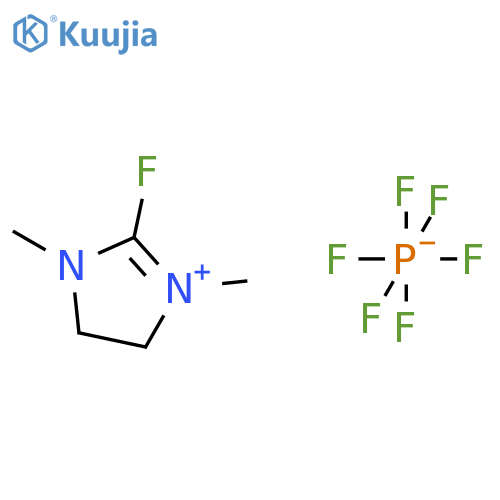 2-Fluoro-1,3-dimethylimidazolinium Hexafluorophosphate structure