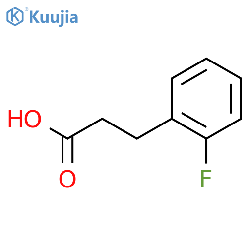 3-(2-fluorophenyl)propanoic acid structure