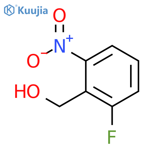 (2-Fluoro-6-nitrophenyl)methanol structure