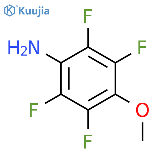 2,3,5,6-tetrafluoro-4-methoxyaniline structure
