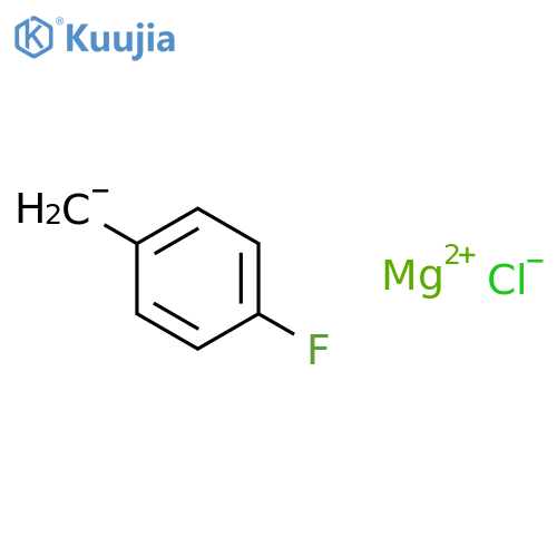 Magnesium,chloro[(4-fluorophenyl)methyl]- (9CI) structure