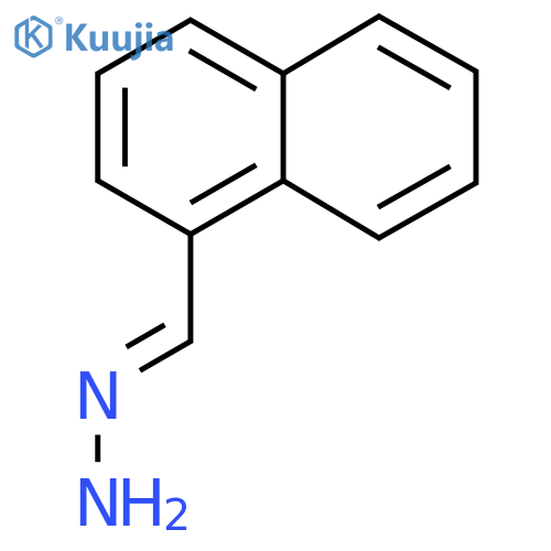 1-Naphthalenecarboxaldehyde, hydrazone structure
