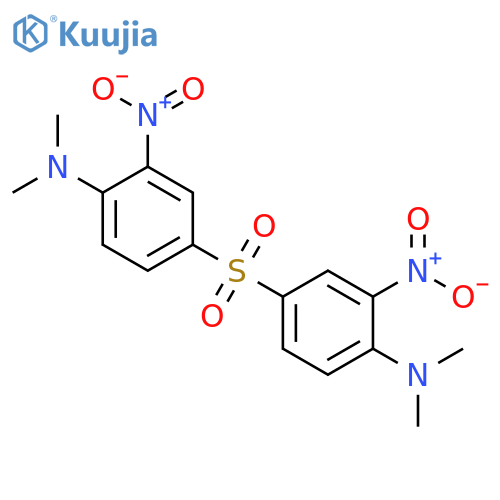 Aniline,4,4'-sulfonylbis[N,N-dimethyl-2-nitro- (8CI) structure