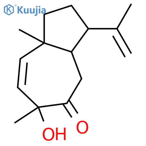8-Hydroxy-9,11-daucadien-7-one; (1β,4α,5α,8α)-form structure
