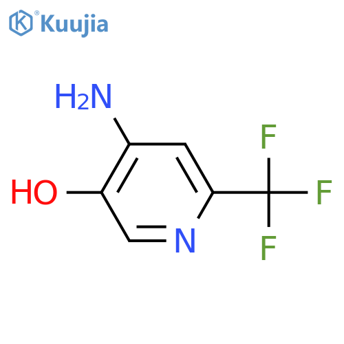4-Amino-6-(trifluoromethyl)pyridin-3-ol structure