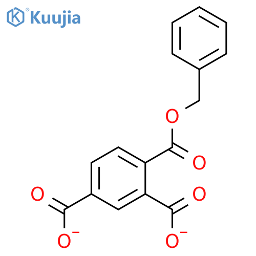 1,2,4-Benzenetricarboxylic Acid Benzyl Ester structure