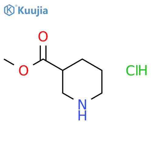 methyl (3S)-piperidine-3-carboxylate hydrochloride structure