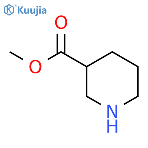 methyl (3R)-piperidine-3-carboxylate structure