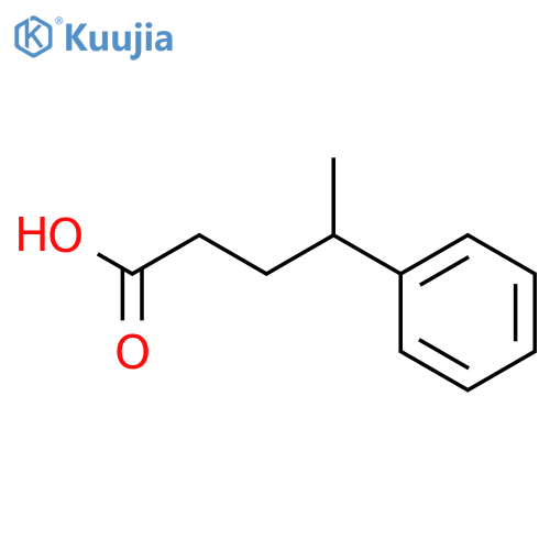 4-phenylpentanoic acid structure