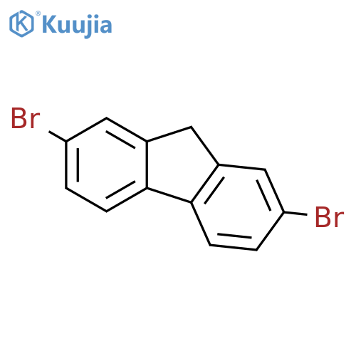 2,7-Dibromo-9H-fluorene structure