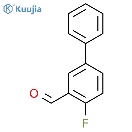 4'-fluoro-[1,1'-biphenyl]-3-carbaldehyde structure