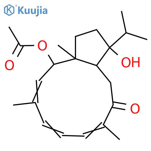 2,12-Dihydroxy-3,5,7-dolabellatrien-9-one; (2β,3E,5Z,7Z,12β)-form, 2-Ac structure