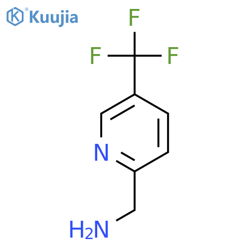[5-(trifluoromethyl)pyridin-2-yl]methanamine structure