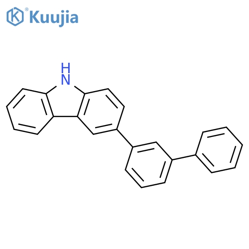 9H-Carbazole, 3-[1,1'-biphenyl]-3-yl- structure