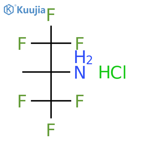 1,1,1,3,3,3-Hexafluoro-2-methyl-2-propanamine Hydrochloride structure