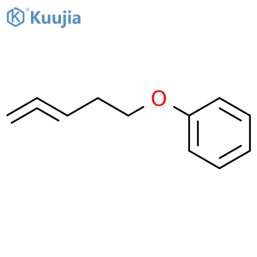 Benzene, (3,4-pentadien-1-yloxy)- structure