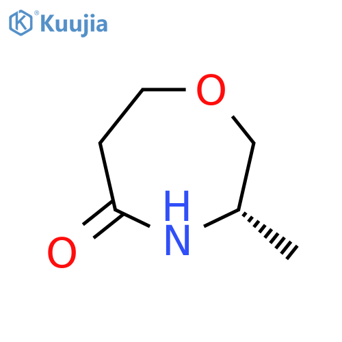 (3S)-3-methyl-1,4-oxazepan-5-one structure