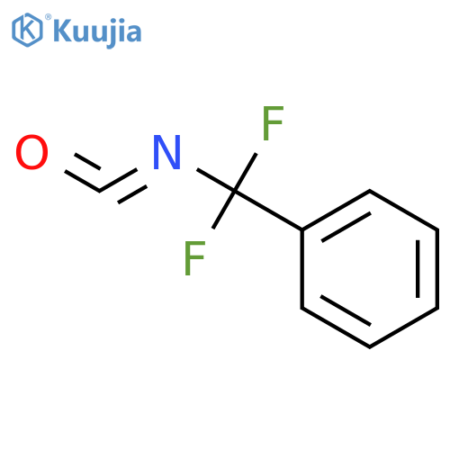 Benzene, (difluoroisocyanatomethyl)- structure