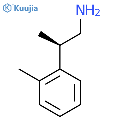 (2R)-2-(2-Methylphenyl)propan-1-amine structure