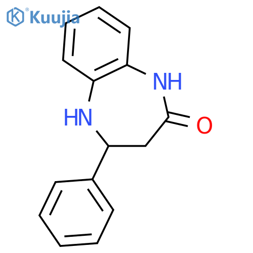 4-Phenyl-2,3,4,5-tetrahydro-1H-1,5-benzodiazepin-2-one structure