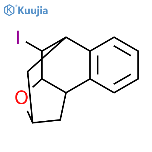 2,5-Methanonaphtho[2,1-b]furan, 1,2,3a,4,5,9b-hexahydro-4-iodo- structure