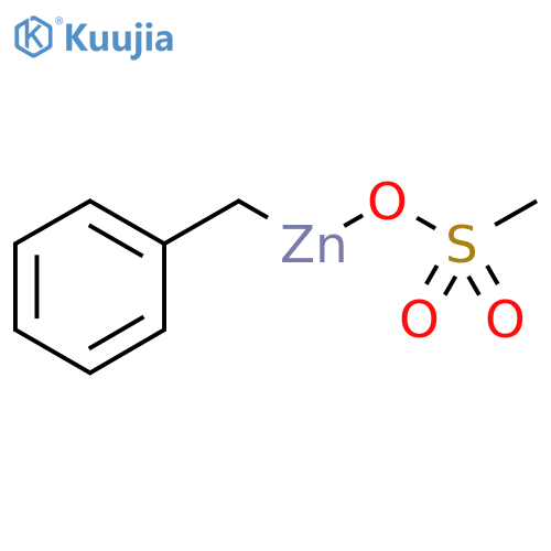 Zinc, (methanesulfonato-κO)(phenylmethyl)- structure