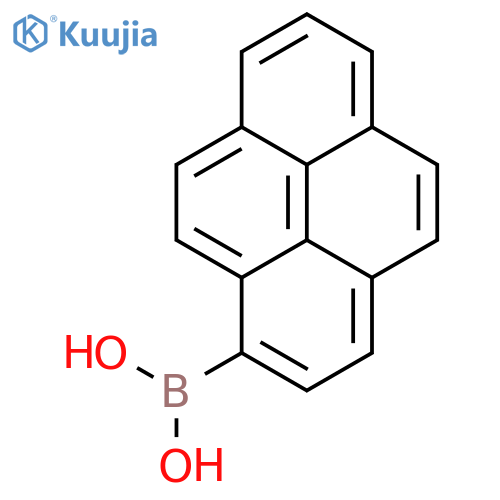 Pyren-1-ylboronic Acid structure