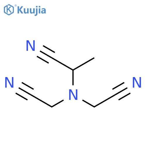 2-[bis(cyanomethyl)amino]propanenitrile structure