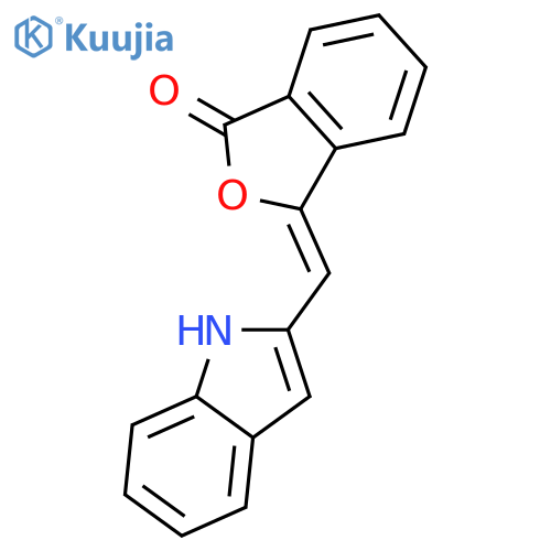 3-[(1H-Indol-2-yl)methylidene]-2-benzofuran-1(3H)-one structure